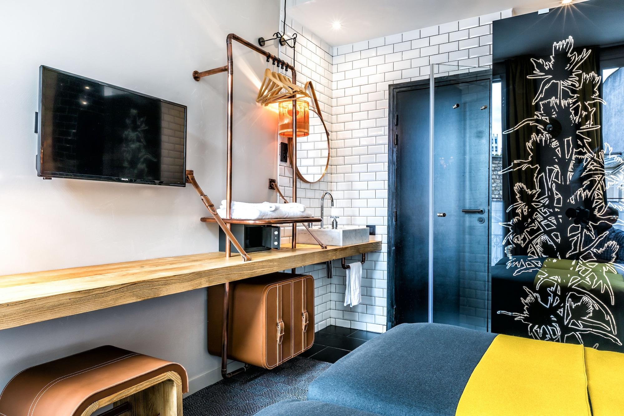 Hotel Restaurant Au Boeuf Couronne Paris Exteriör bild