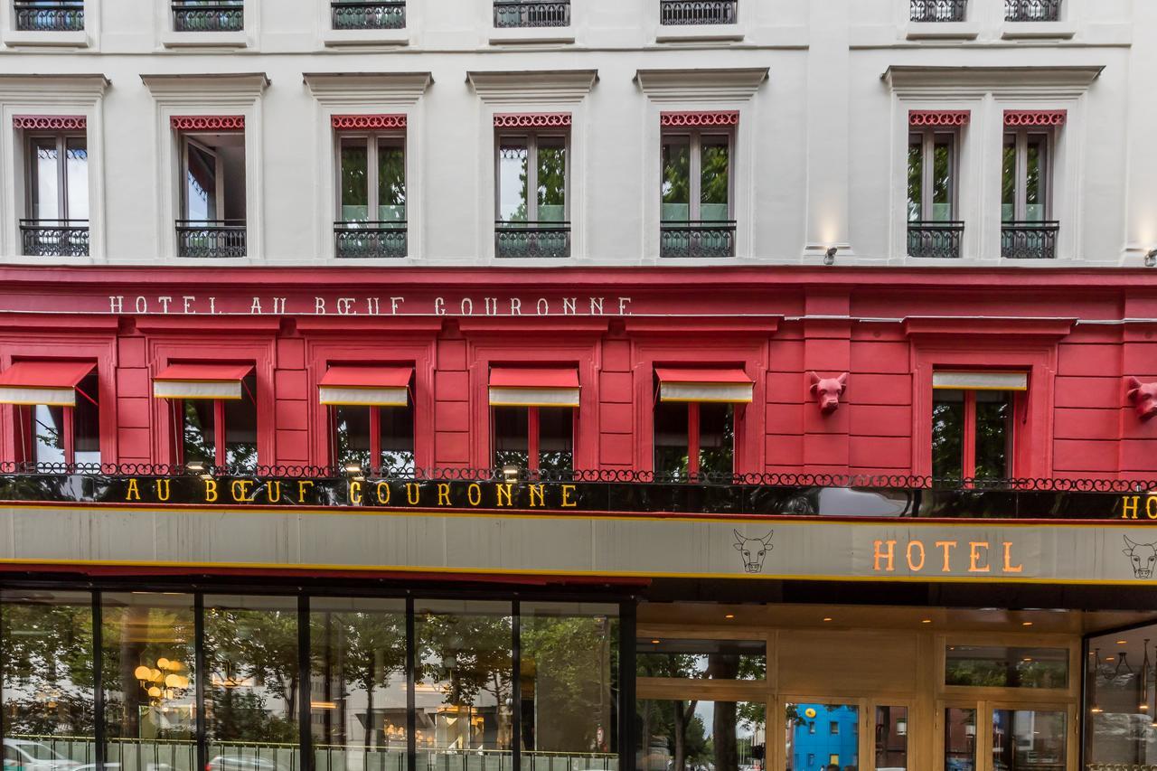 Hotel Restaurant Au Boeuf Couronne Paris Exteriör bild