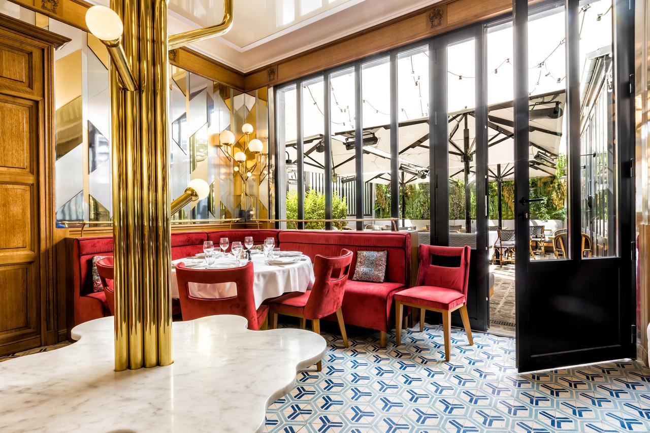 Hotel Restaurant Au Boeuf Couronne Paris Exteriör bild