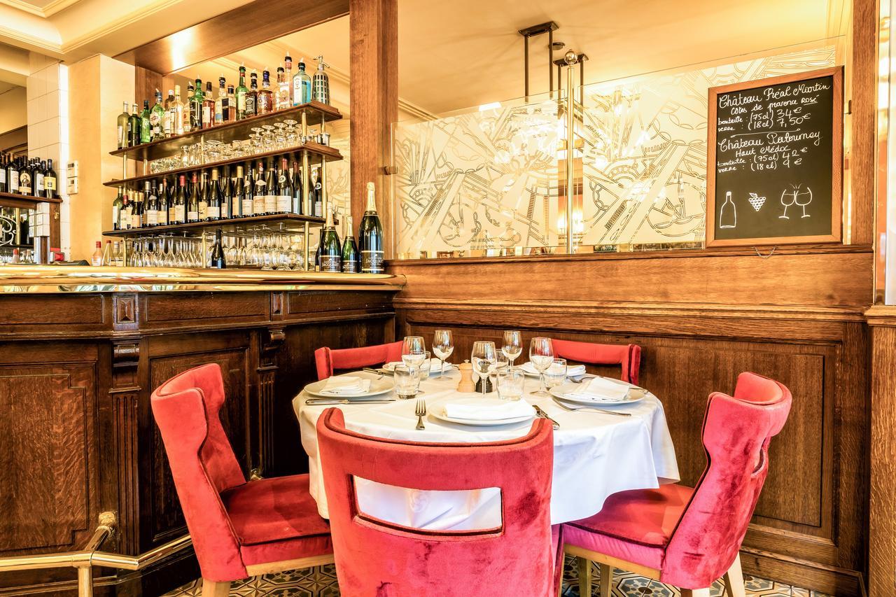Hotel Restaurant Au Boeuf Couronne Paris Exteriör bild