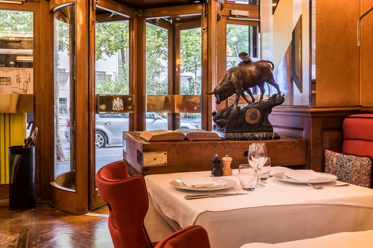 Hotel Restaurant Au Boeuf Couronne Paris Exteriör bild