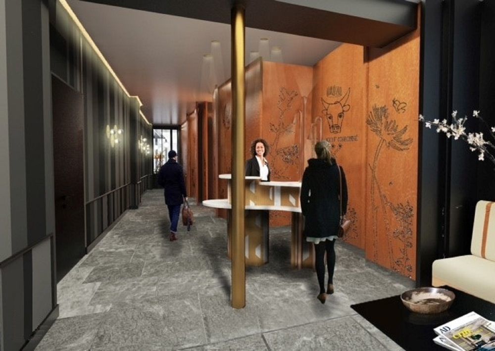 Hotel Restaurant Au Boeuf Couronne Paris Exteriör bild
