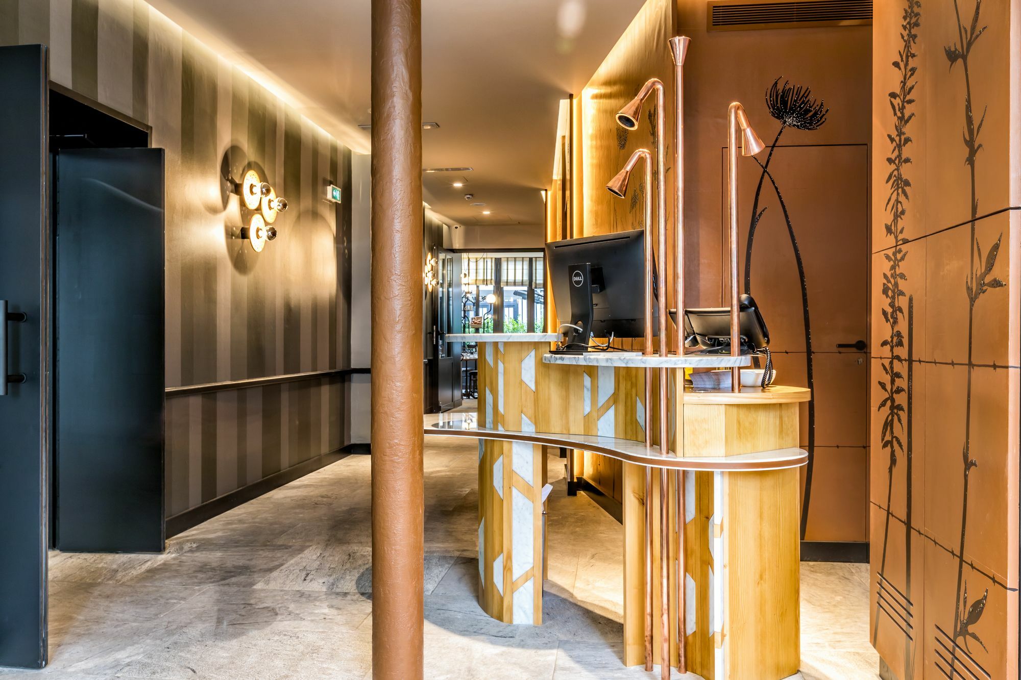 Hotel Restaurant Au Boeuf Couronne Paris Exteriör bild