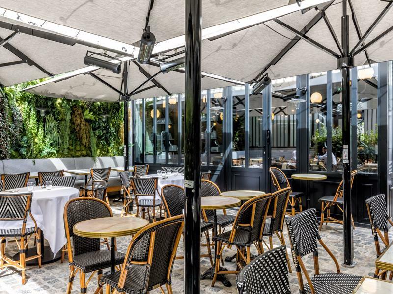 Hotel Restaurant Au Boeuf Couronne Paris Exteriör bild
